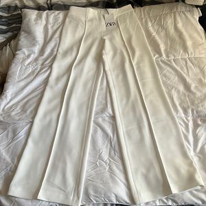 Zara high waist loose trousers